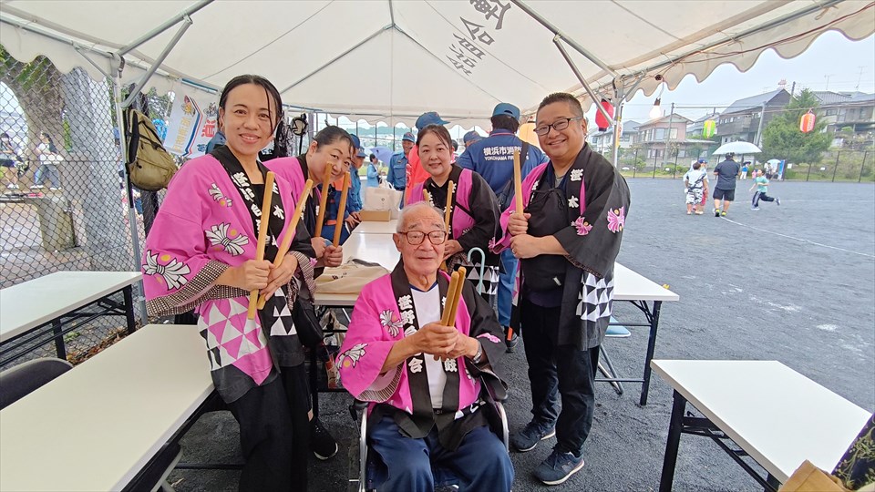 笹野台まつり太鼓1